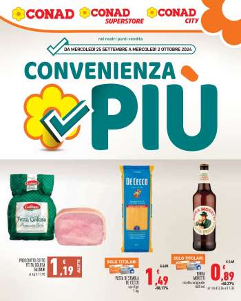 Volantino Conad - 25/9/2024 - 2/10/2024.