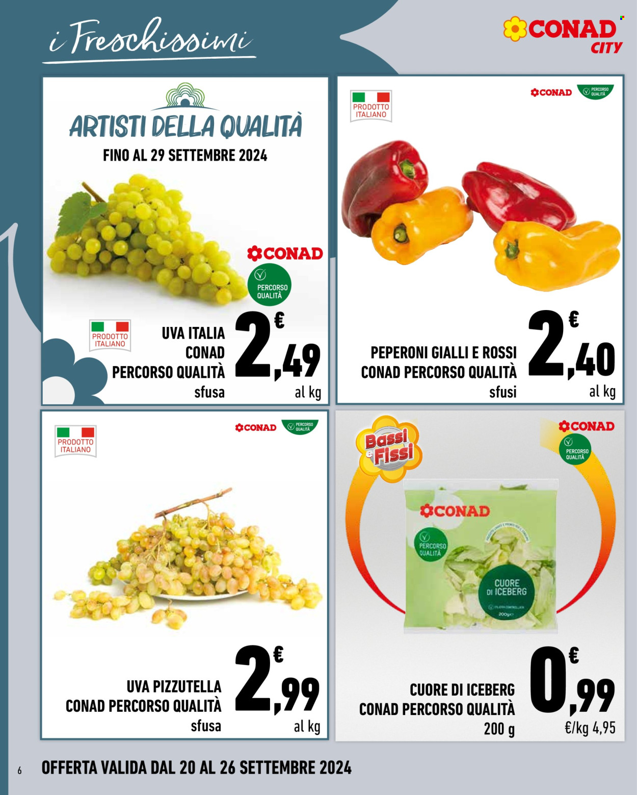 Volantino Conad City - 20/9/2024 - 26/9/2024. Pagina 6