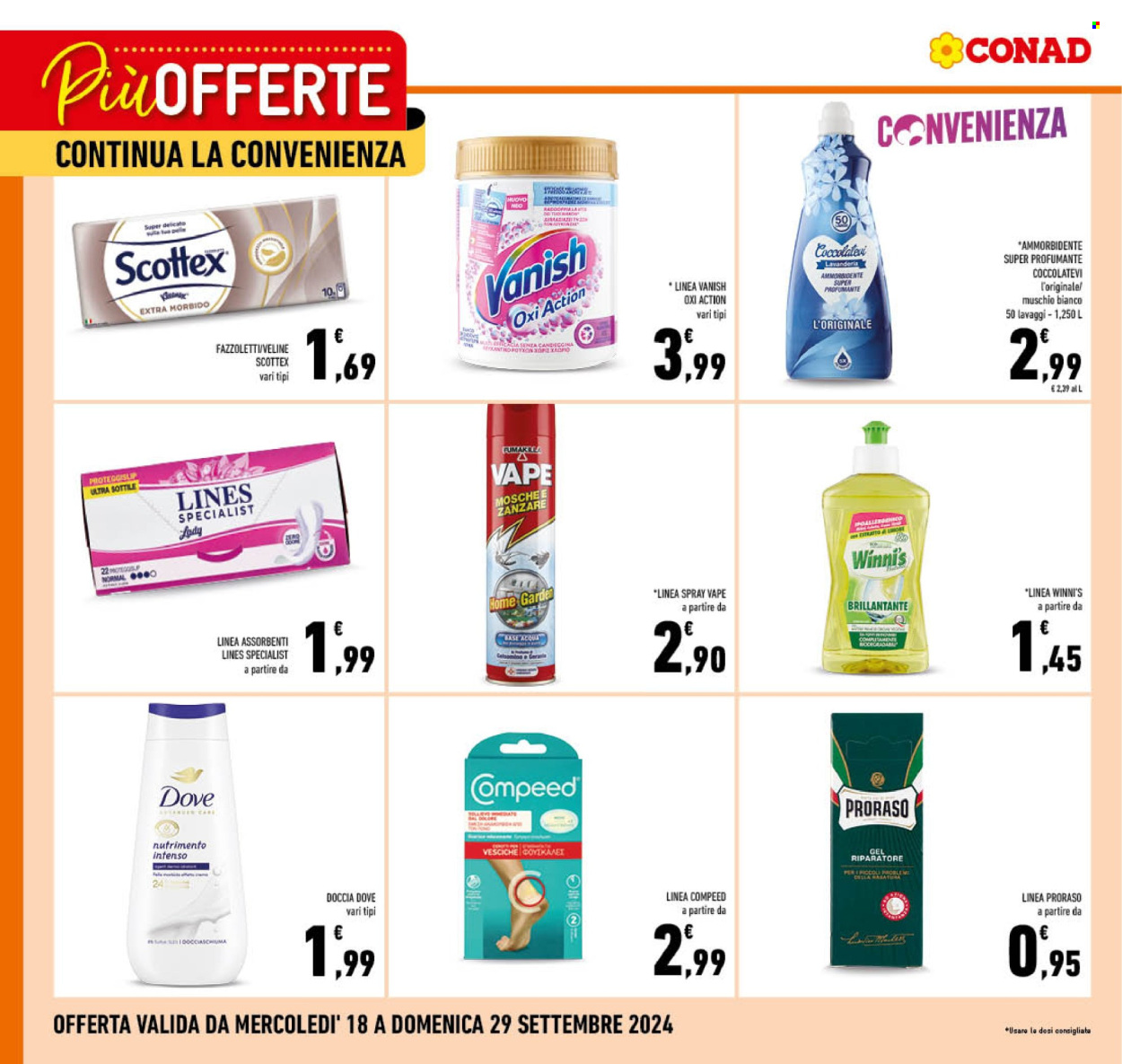 Volantino Conad - 18/9/2024 - 29/9/2024. Pagina 3