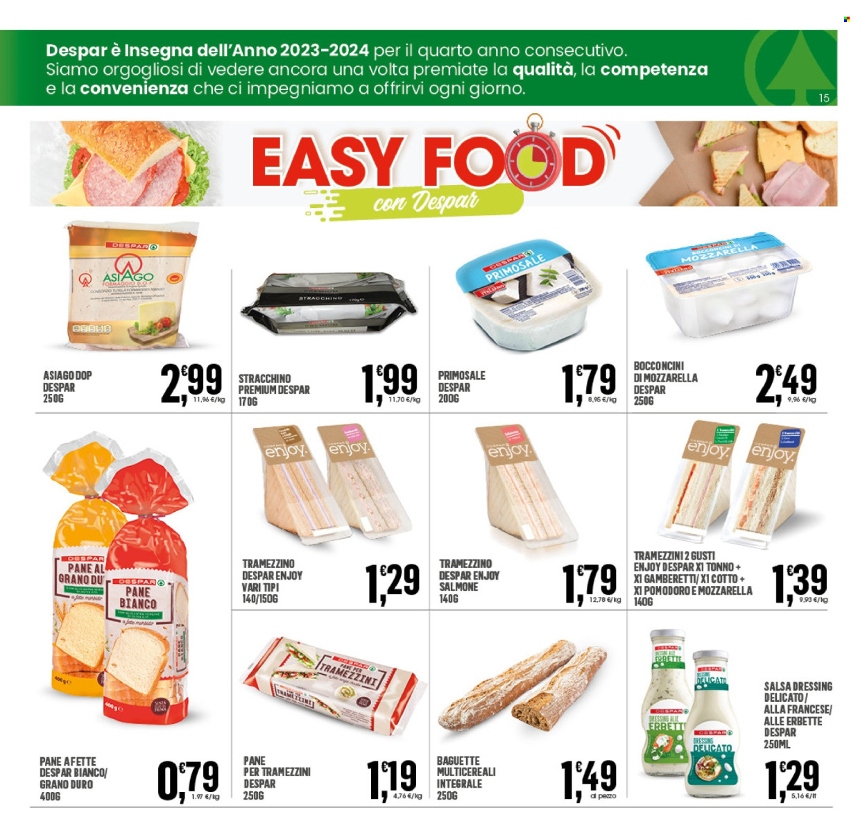 Volantino Eurospar - 23/9/2024 - 2/10/2024. Pagina 15