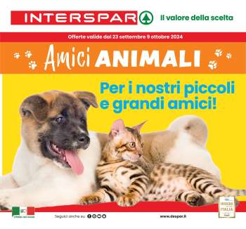 Volantino Interspar - 23/9/2024 - 9/10/2024.