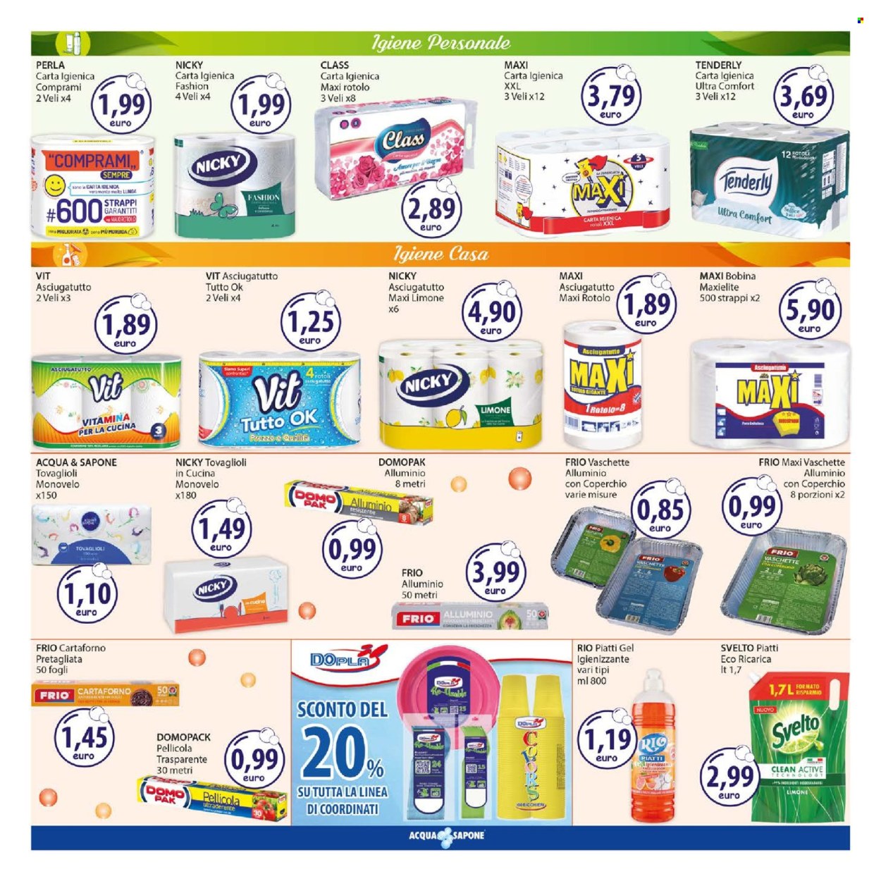 Volantino Acqua & Sapone - 23/9/2024 - 6/10/2024. Pagina 14