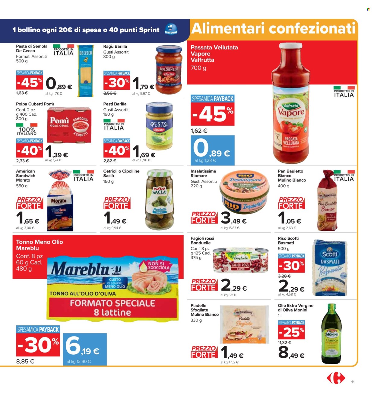 Volantino Carrefour - 26/9/2024 - 10/10/2024. Pagina 11