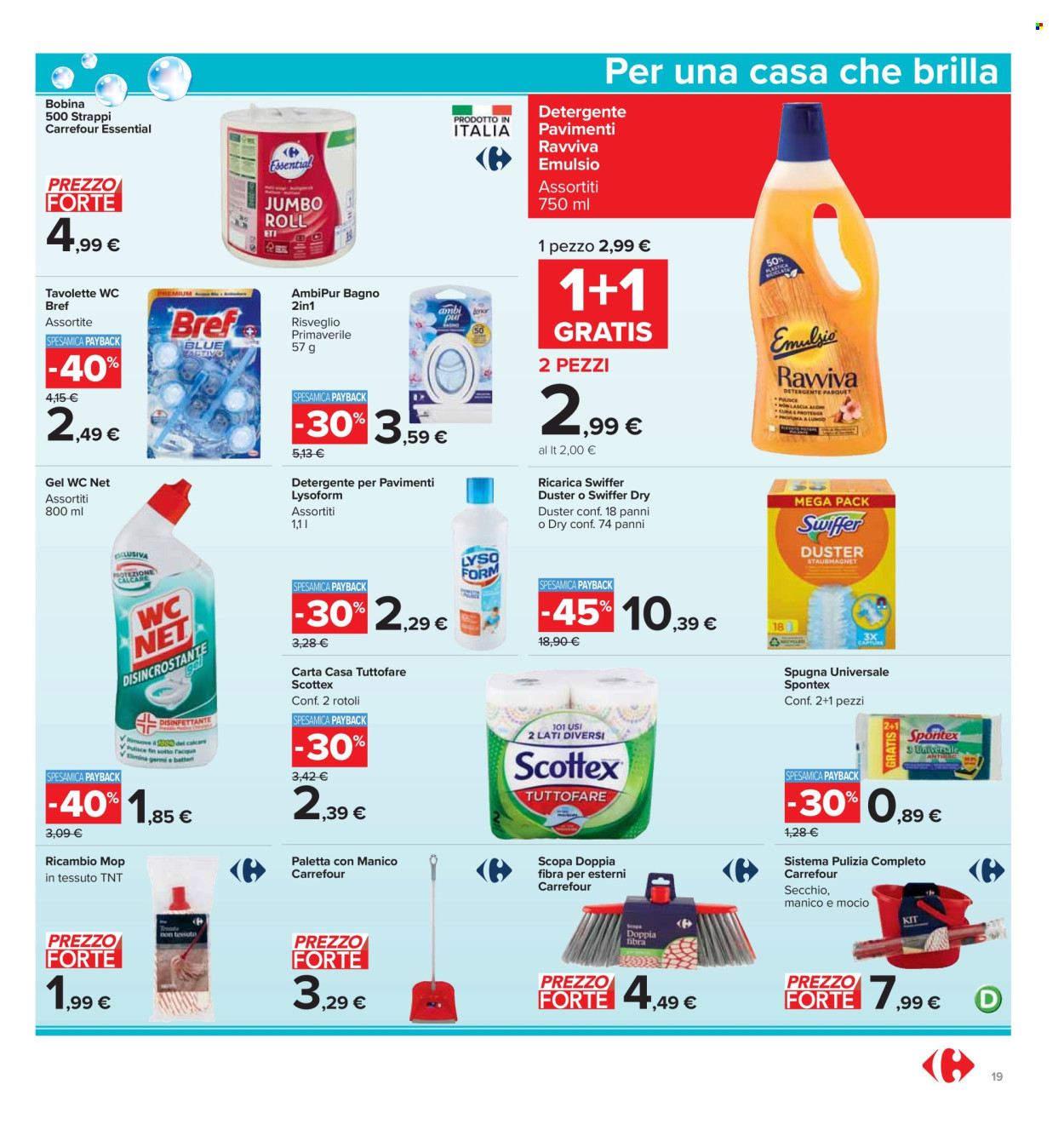 Volantino Carrefour - 26/9/2024 - 10/10/2024. Pagina 19