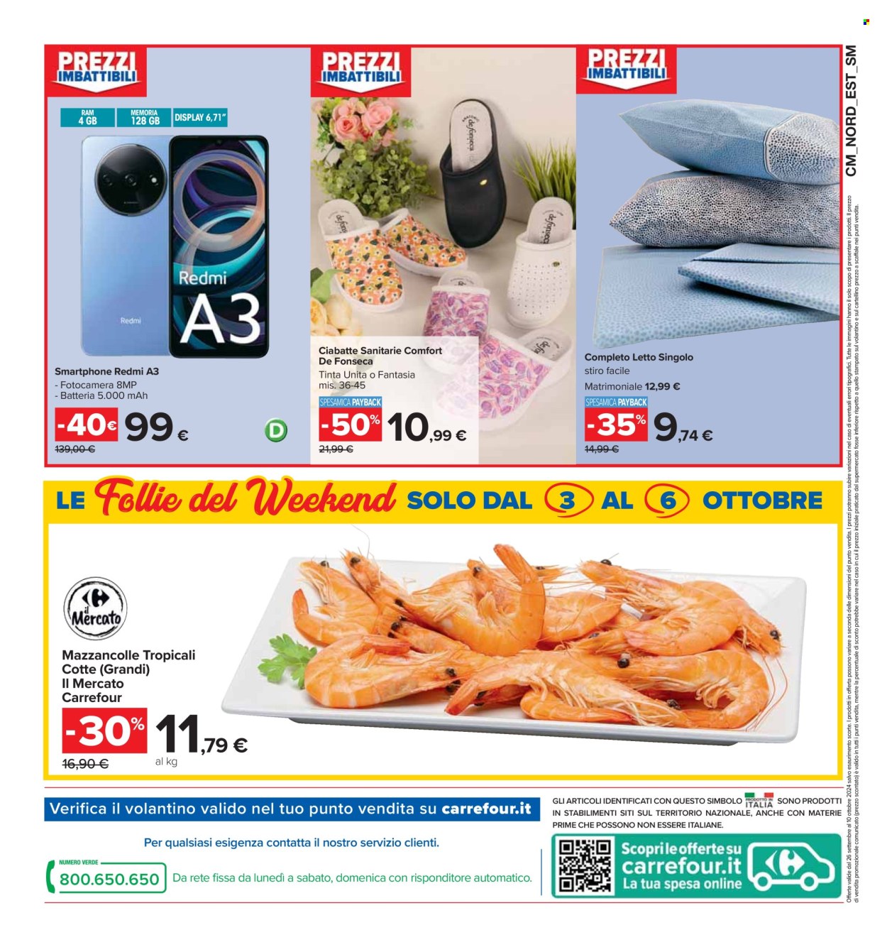 Volantino Carrefour - 26/9/2024 - 10/10/2024. Pagina 30