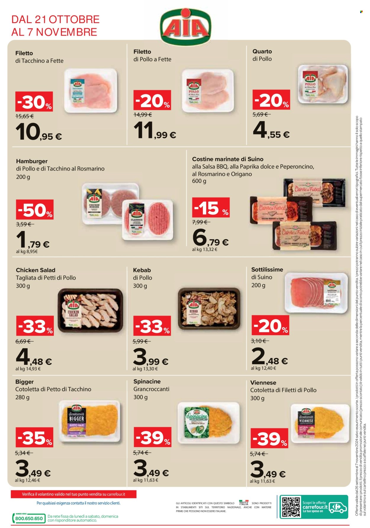 Volantino Carrefour - 26/9/2024 - 23/10/2024. Pagina 2