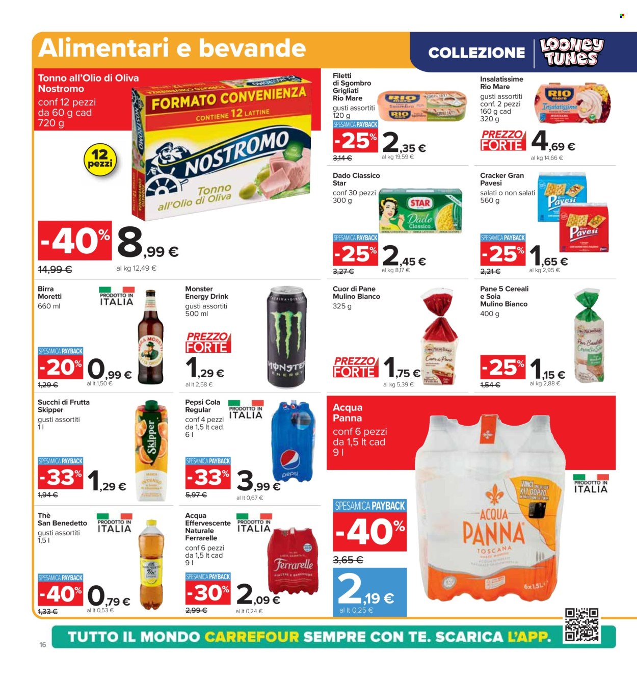 Volantino Carrefour - 26/9/2024 - 10/10/2024. Pagina 16