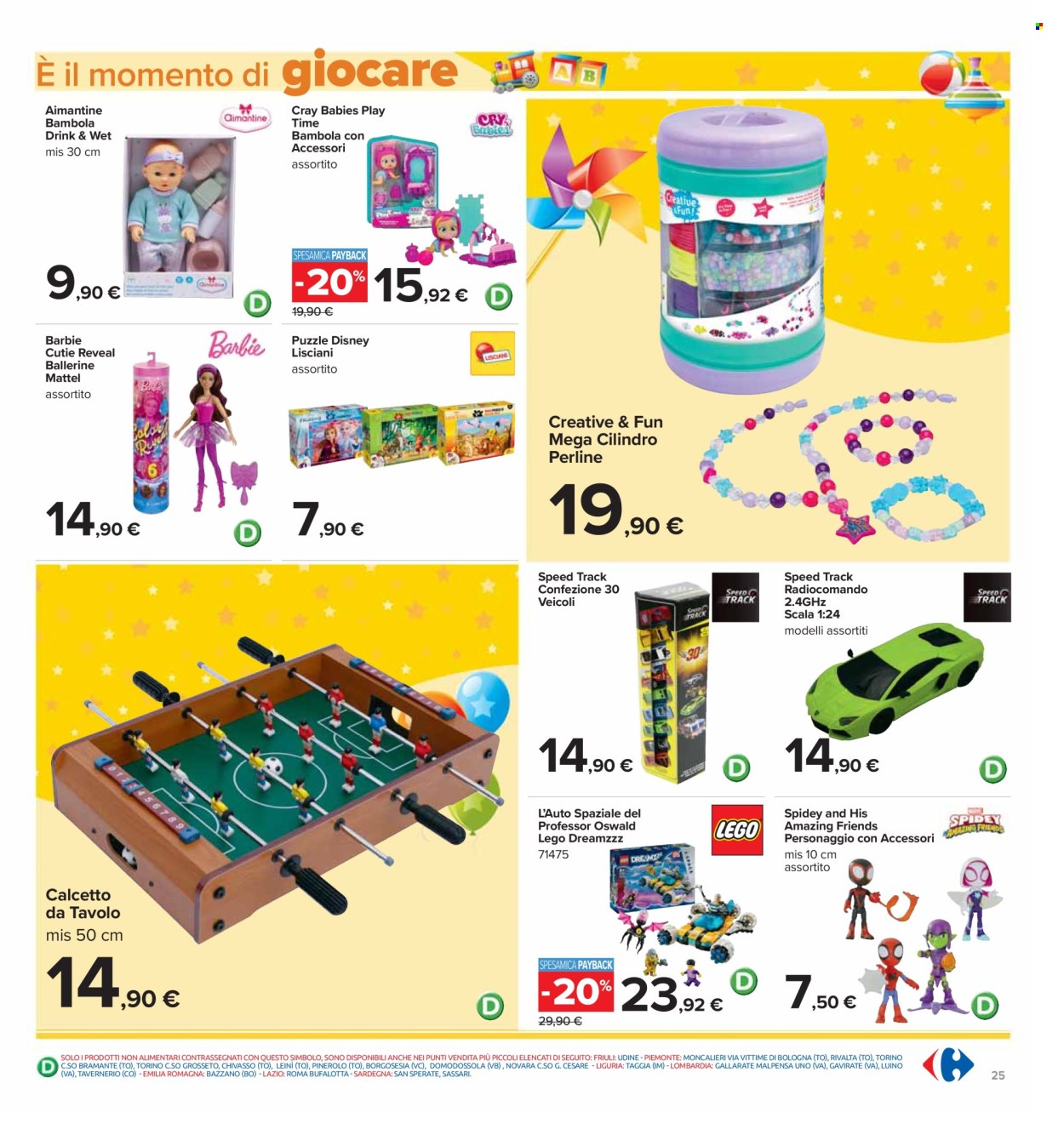 Volantino Carrefour - 26/9/2024 - 10/10/2024. Pagina 25