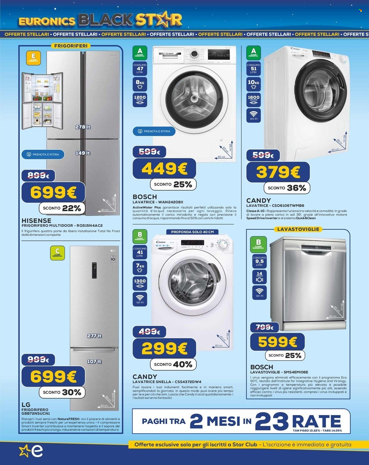 Volantino Euronics - 26/9/2024 - 9/10/2024. Pagina 23