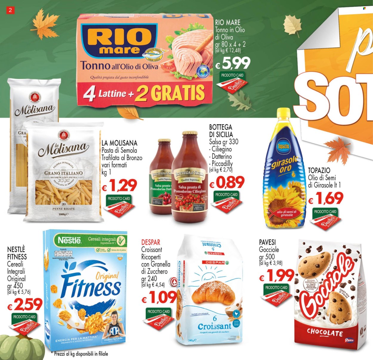 Volantino Eurospar - 26/9/2024 - 9/10/2024. Pagina 2