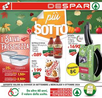 Volantino Interspar - 26/9/2024 - 9/10/2024.