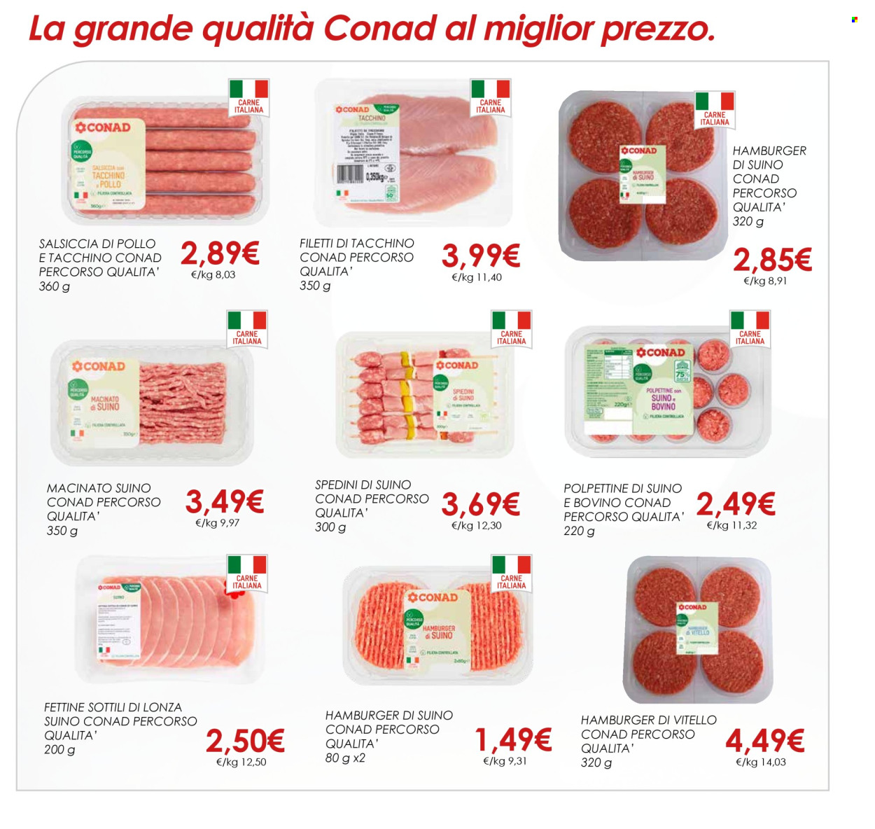 Volantino Conad - 1/9/2024 - 31/12/2024. Pagina 1