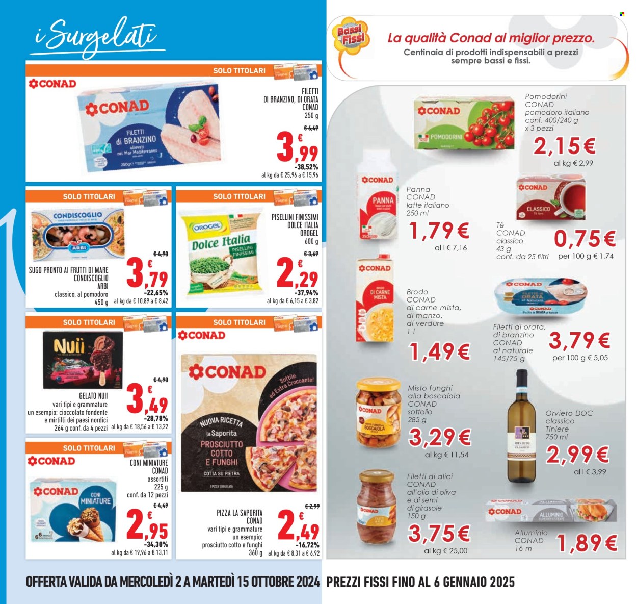 Volantino Conad - 2/10/2024 - 15/10/2024. Pagina 16