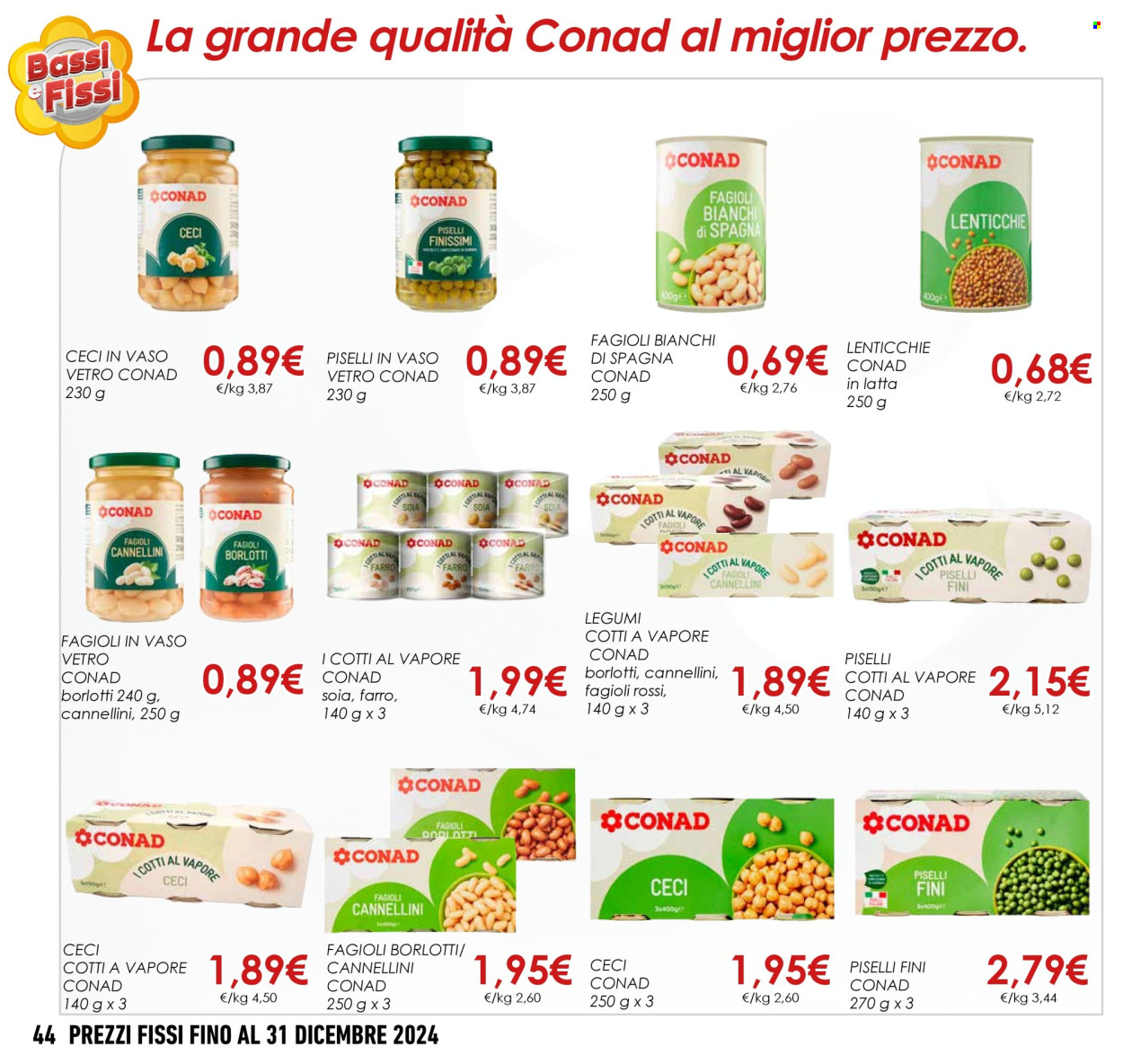 Volantino Conad - 1/9/2024 - 31/12/2024. Pagina 44