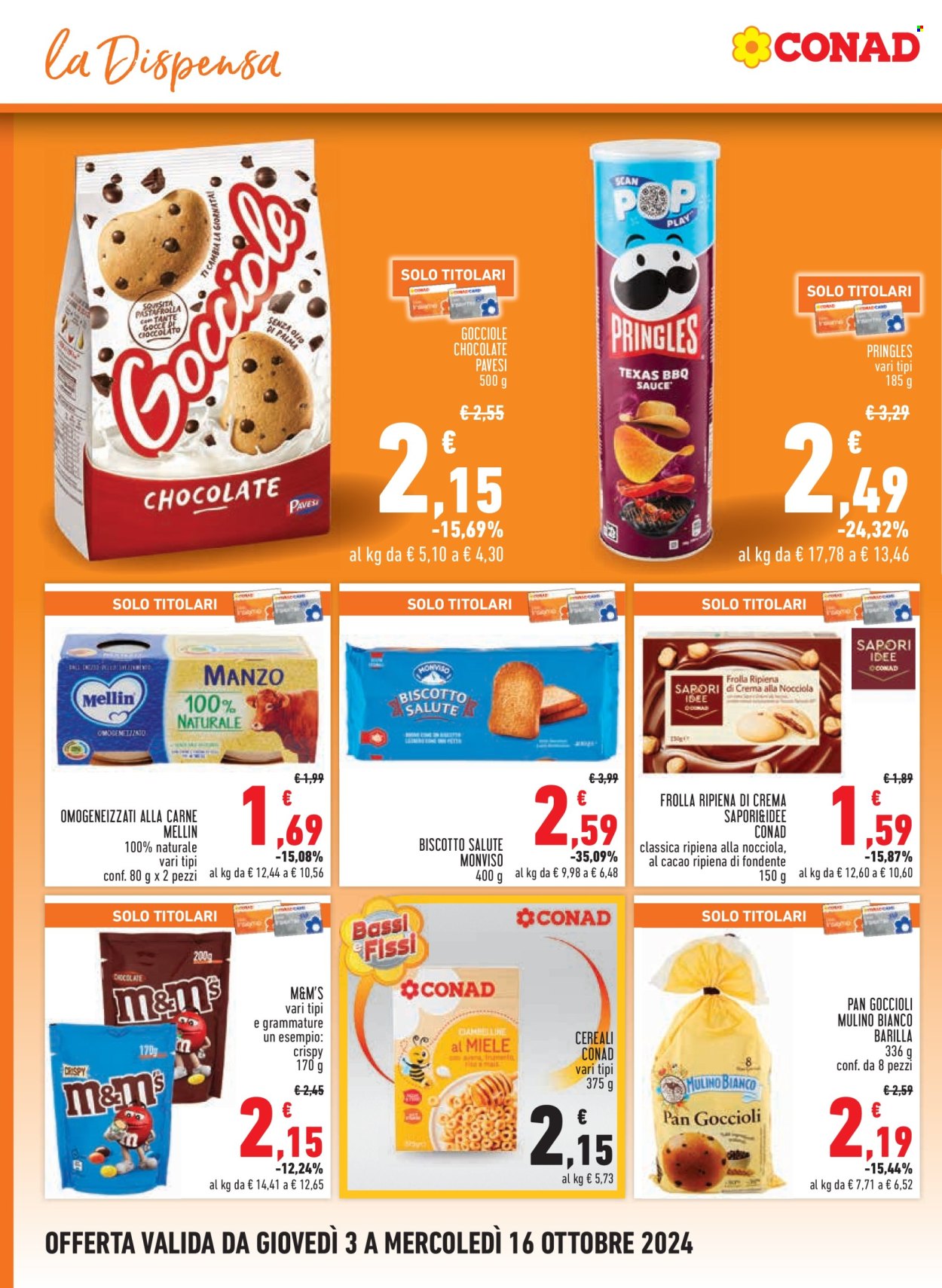 Volantino Conad - 3/10/2024 - 16/10/2024. Pagina 10