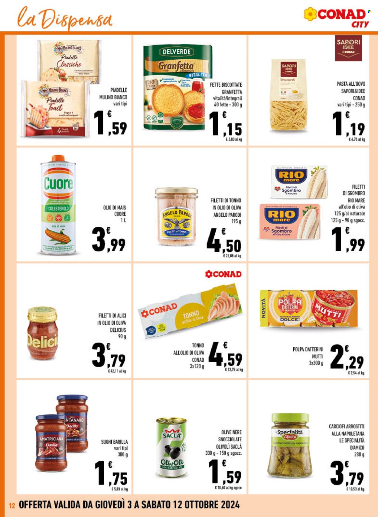 Volantino Conad - 3/10/2024 - 12/10/2024. Pagina 12