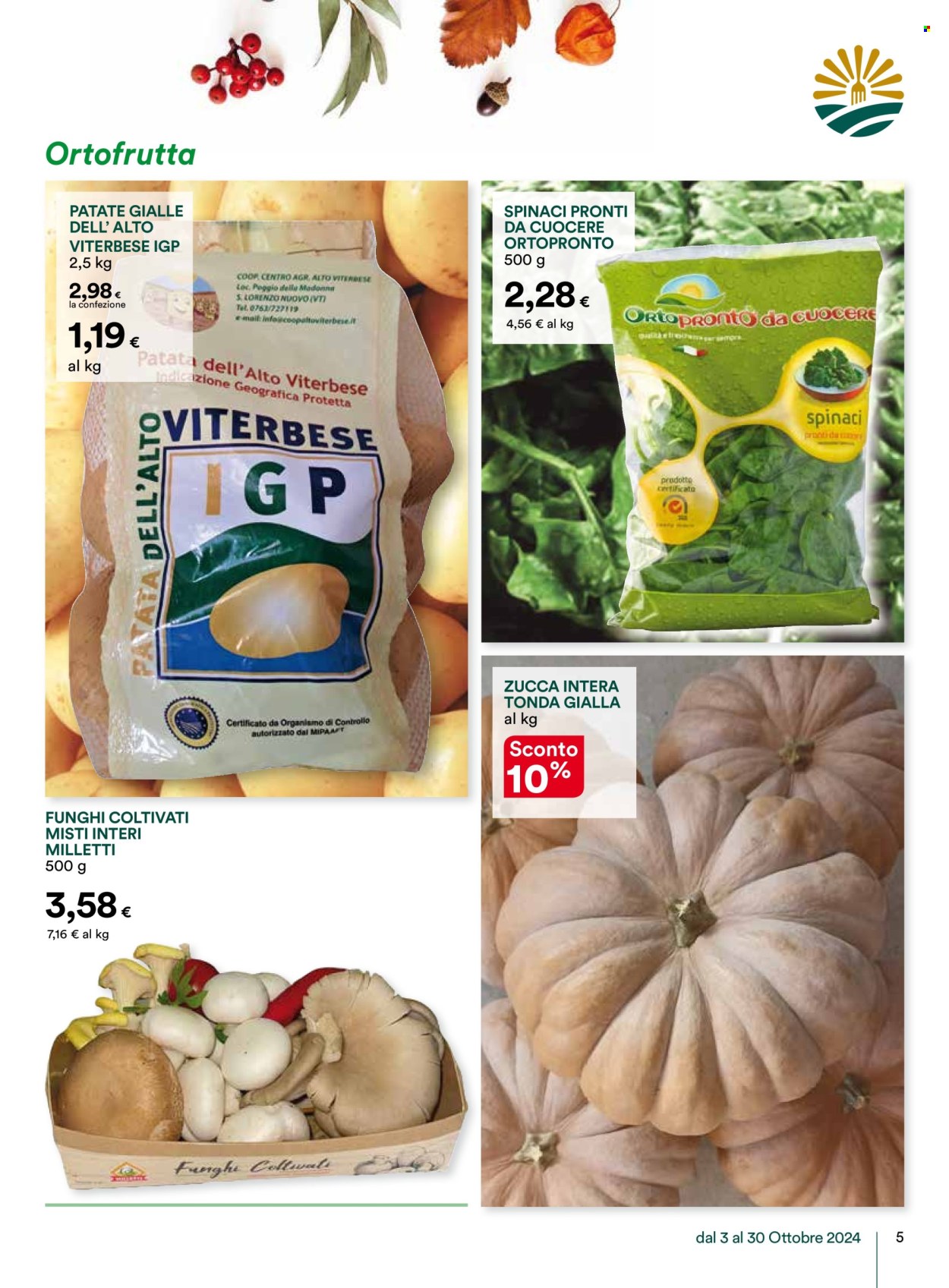 Volantino Coop - 3/10/2024 - 30/10/2024. Pagina 5