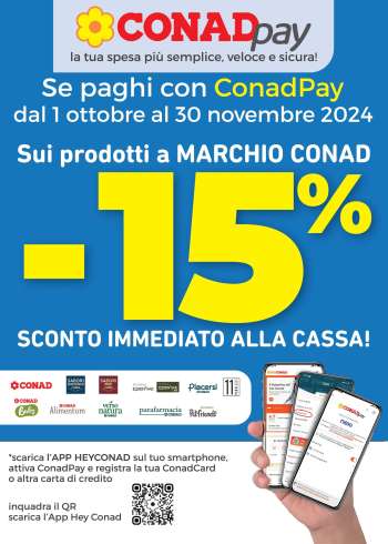 Volantino Conad - 1/10/2024 - 30/11/2024.