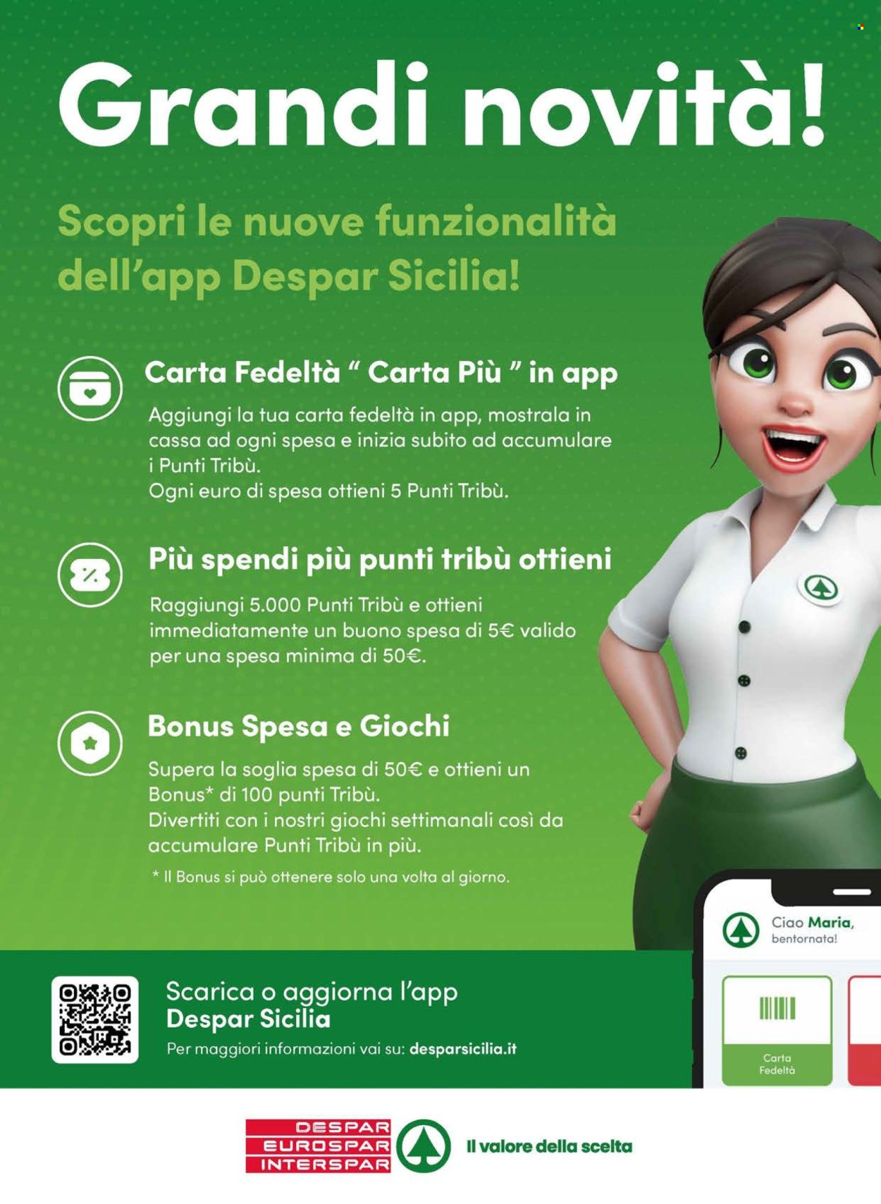 Volantino Despar. Pagina 1