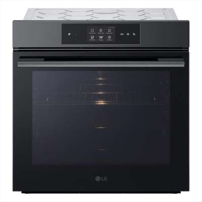 LG - Forno incasso elettrico INSTAVIEW WSED7665B A++-Black Steel