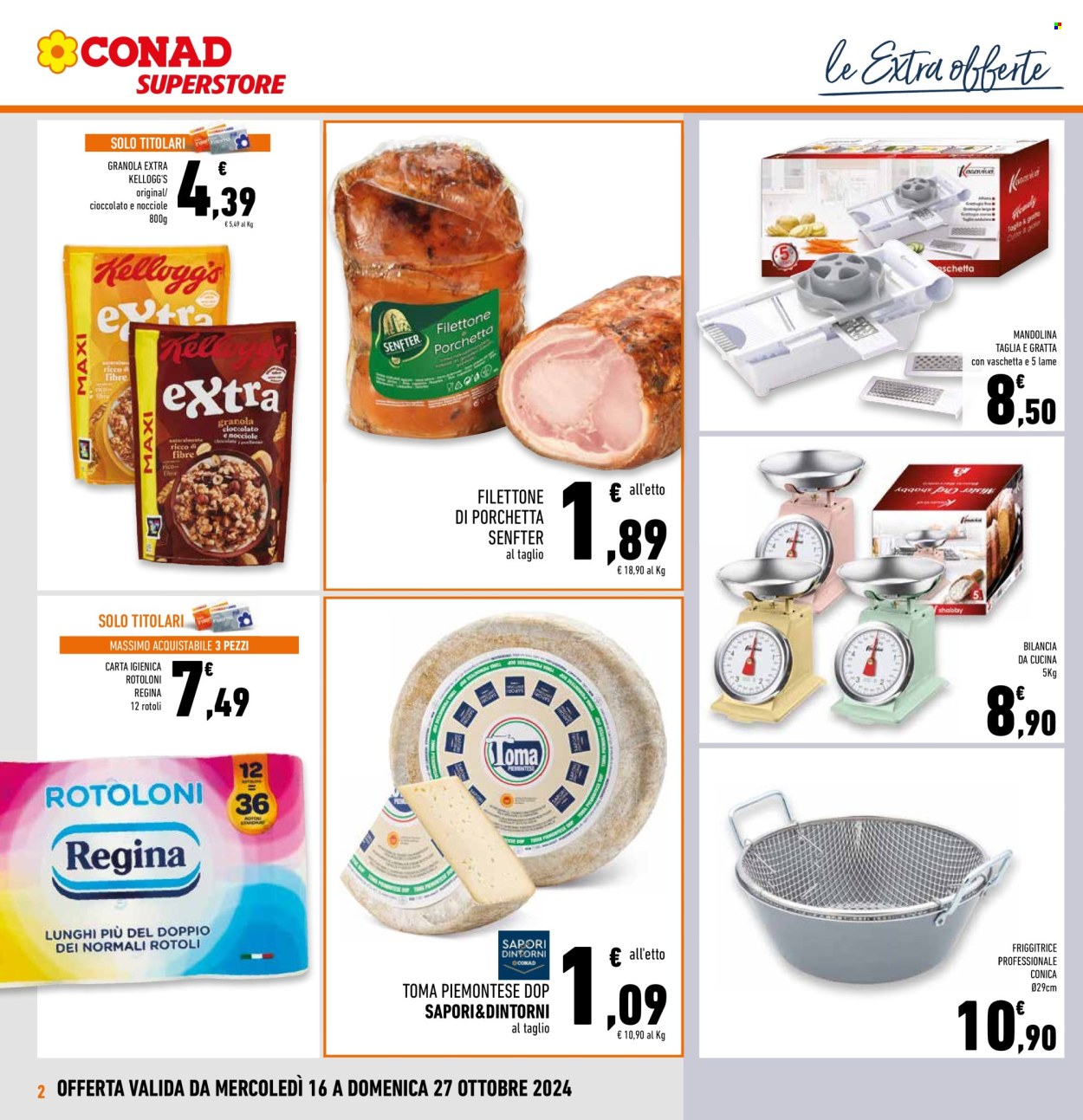 Volantino Conad Superstore - 16/10/2024 - 27/10/2024. Pagina 2