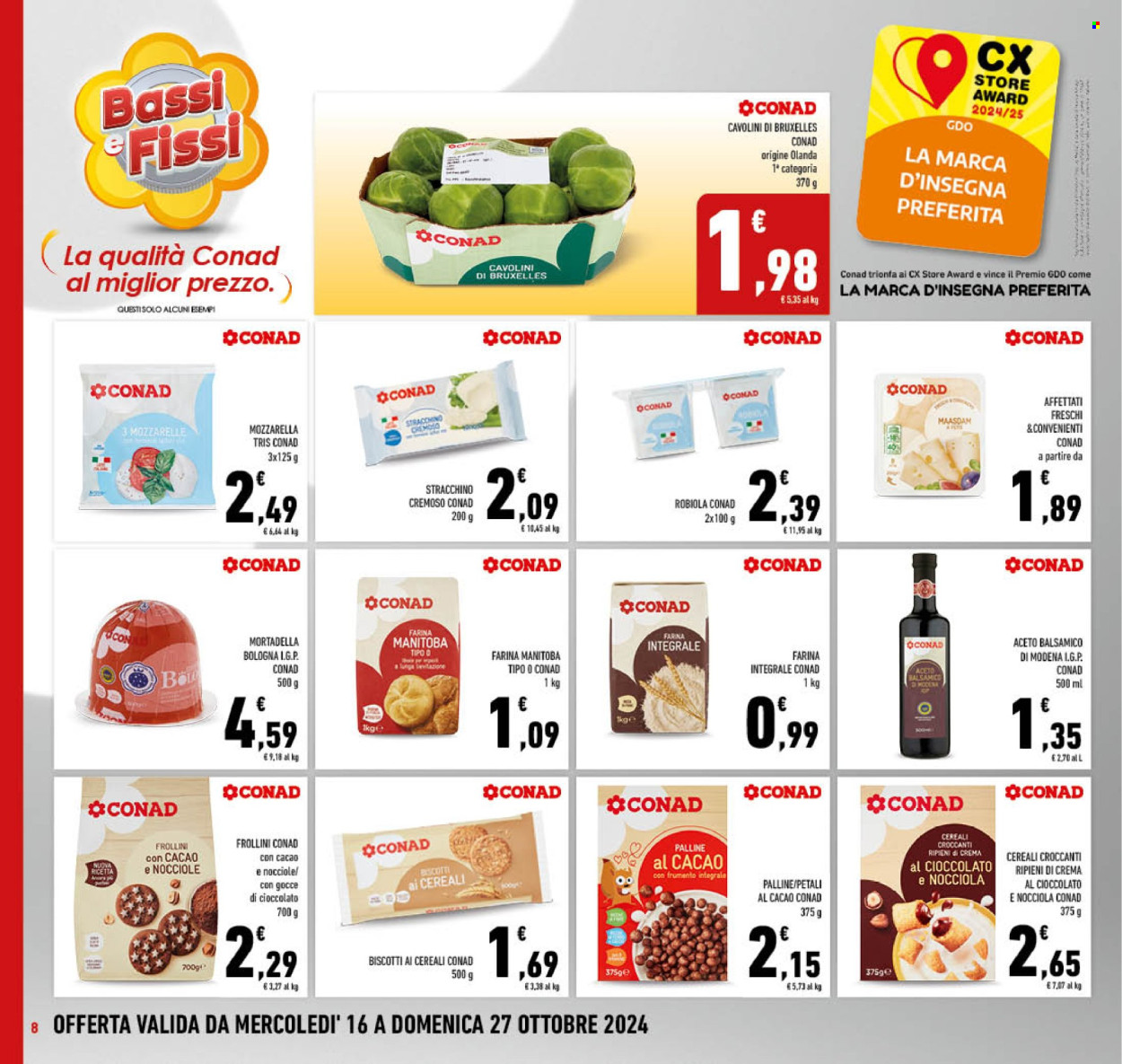 Volantino Conad - 16/10/2024 - 27/10/2024. Pagina 8