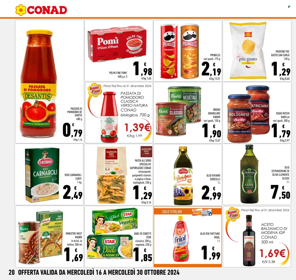 Volantino Conad - 16/10/2024 - 30/10/2024. Pagina 20