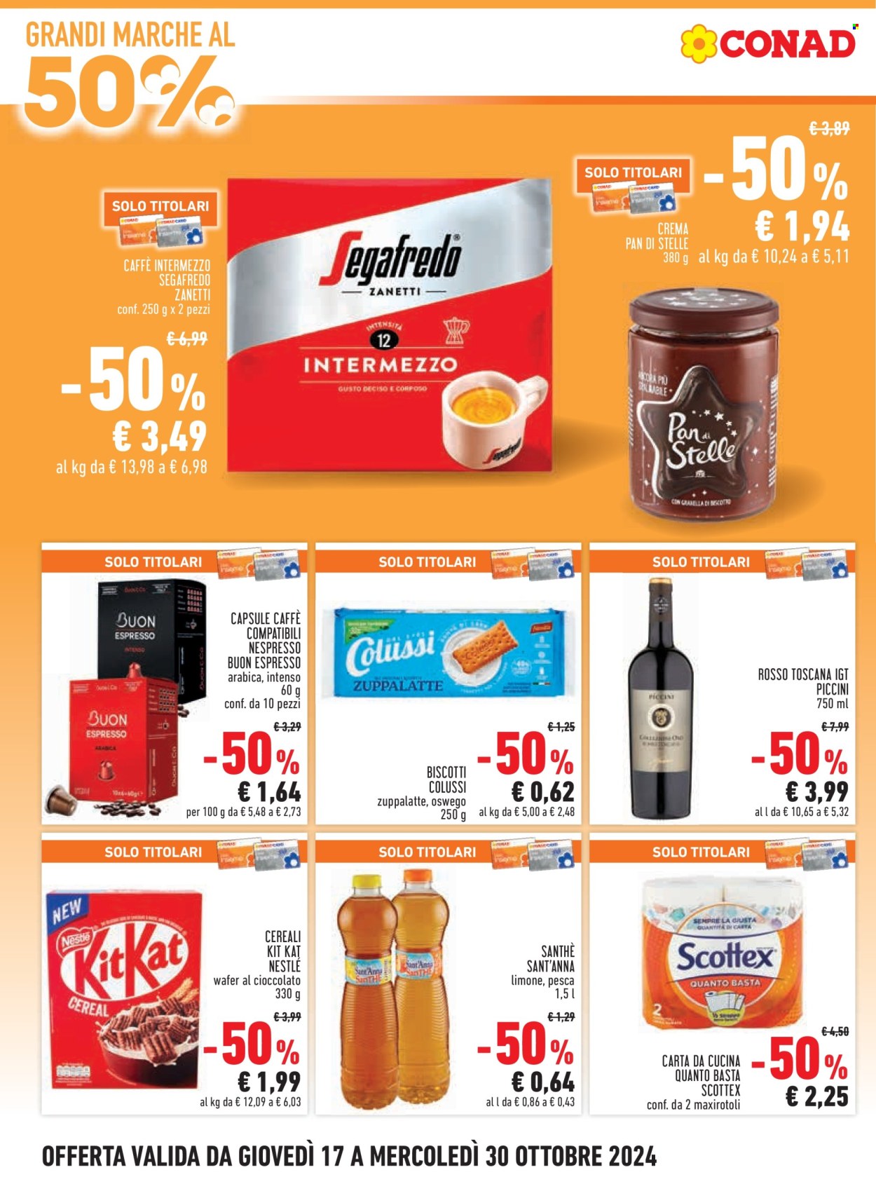 Volantino Conad - 17/10/2024 - 30/10/2024. Pagina 4