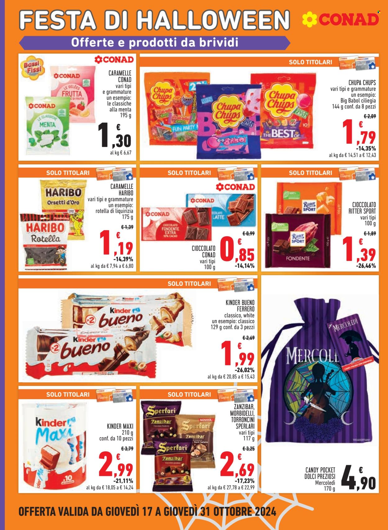 Volantino Conad - 17/10/2024 - 30/10/2024. Pagina 10