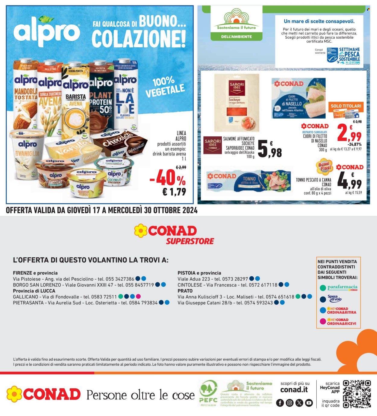 Volantino Conad Superstore - 17/10/2024 - 30/10/2024. Pagina 40