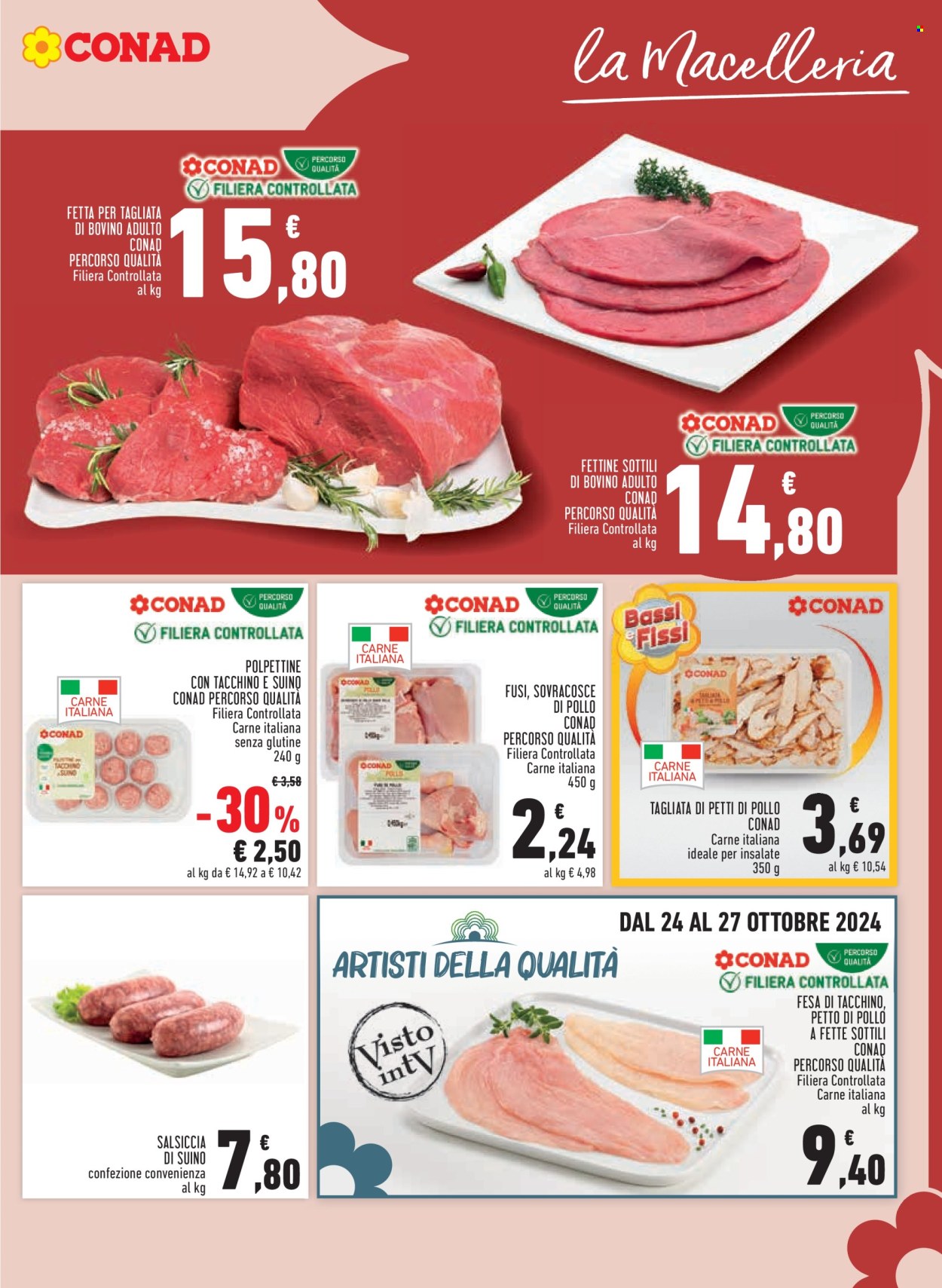 Volantino Margherita Conad - 17/10/2024 - 30/10/2024. Pagina 7