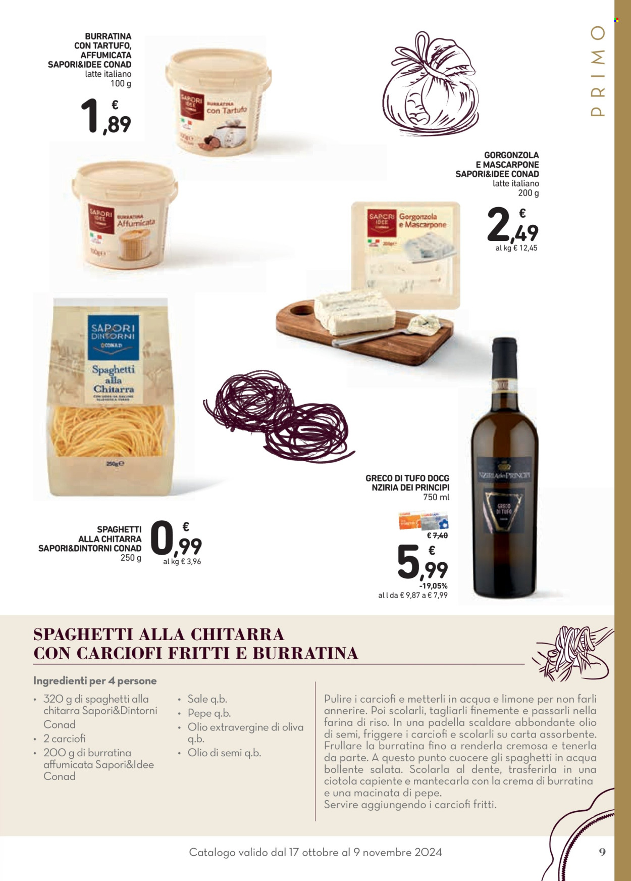 Volantino Conad - 17/10/2024 - 9/11/2024. Pagina 9