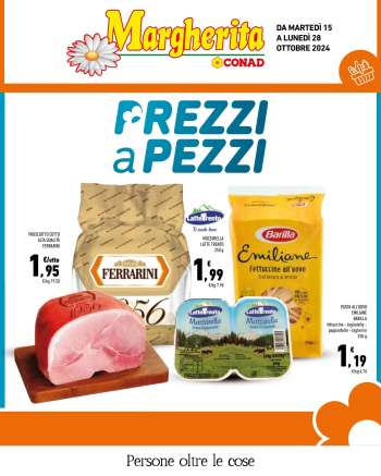 Volantino Margherita Conad - 15/10/2024 - 28/10/2024.