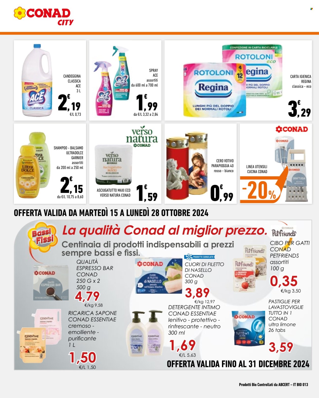 Volantino Conad - 15/10/2024 - 28/10/2024. Pagina 16