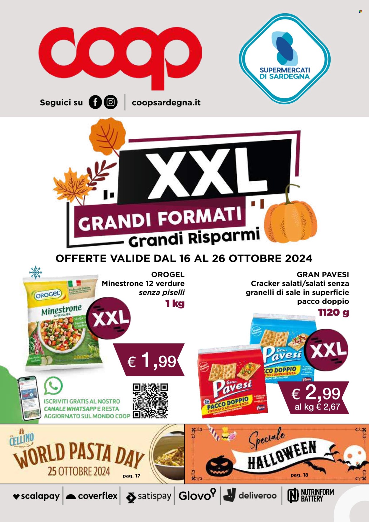 Volantino Coop - 16/10/2024 - 26/10/2024. Pagina 1