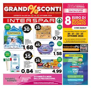 Volantino Interspar - 14/10/2024 - 23/10/2024.