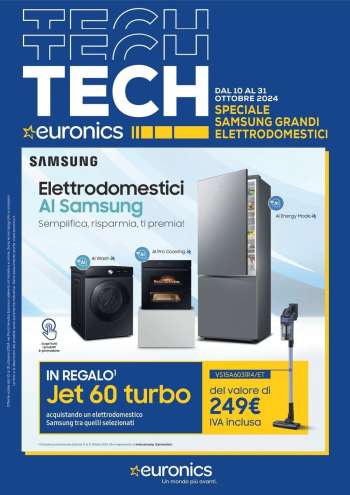 Volantino Euronics - 10/10/2024 - 31/10/2024.