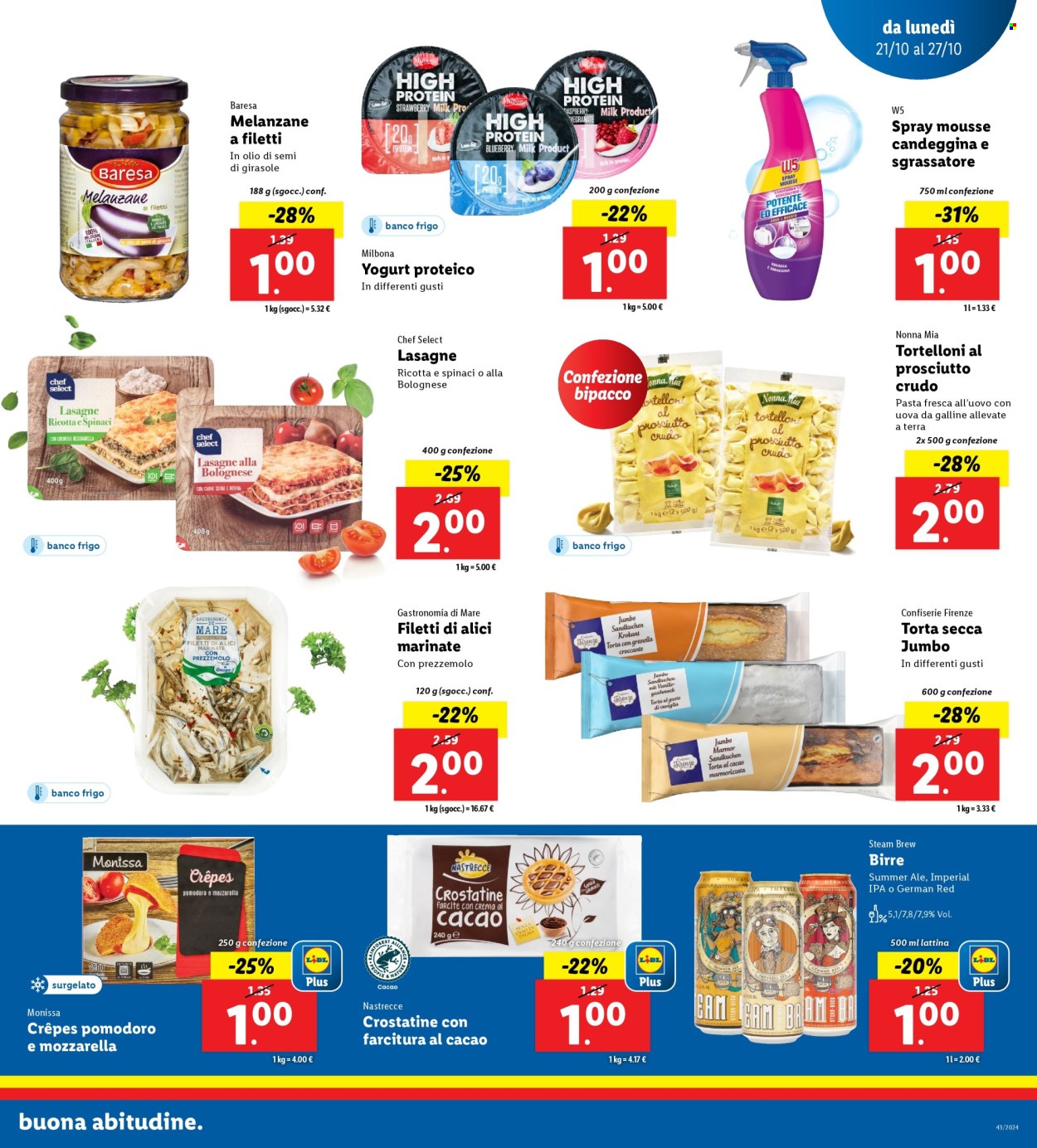 Volantino Lidl - 21/10/2024 - 27/10/2024. Pagina 3