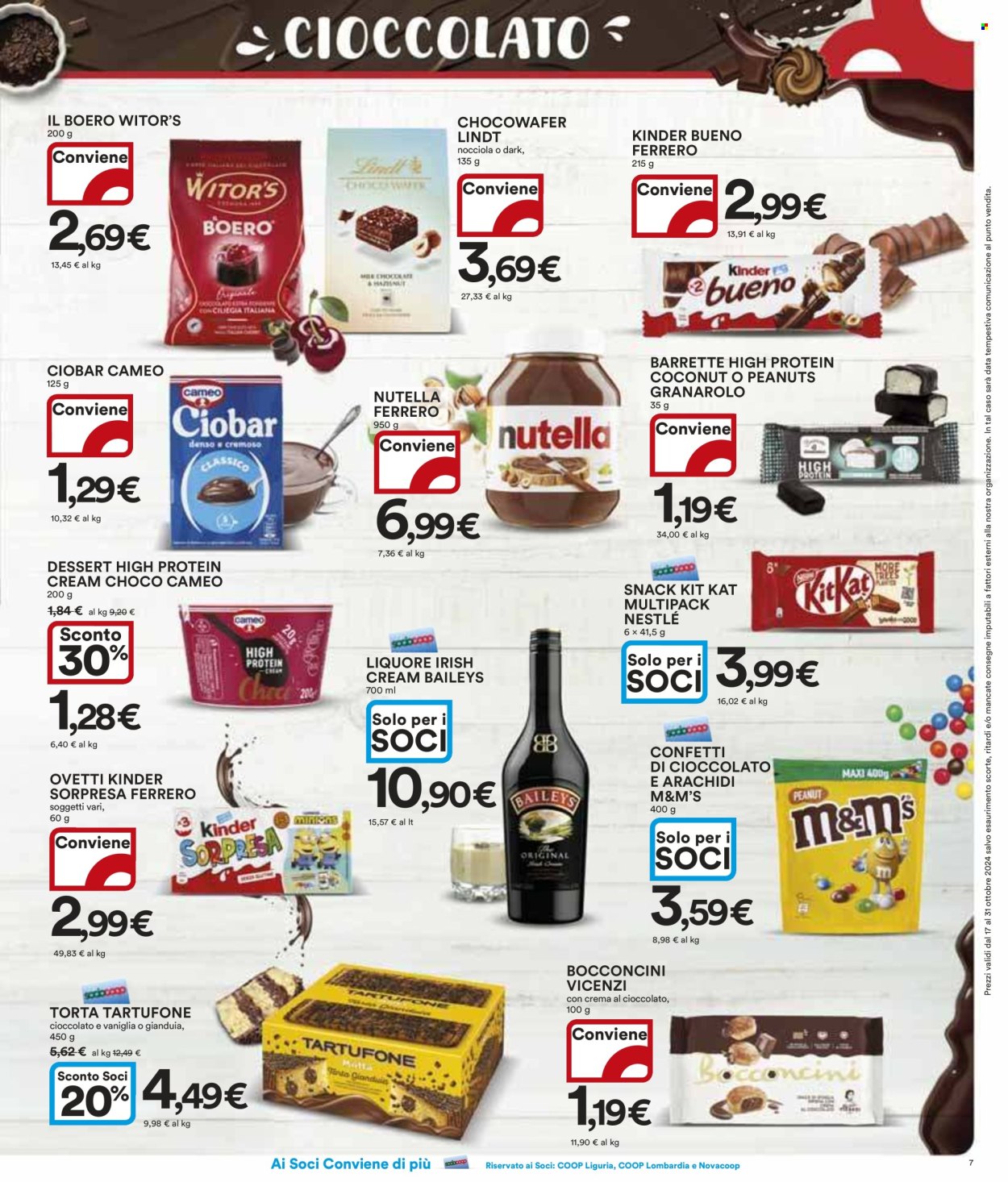 Volantino Coop - 17/10/2024 - 30/10/2024. Pagina 7