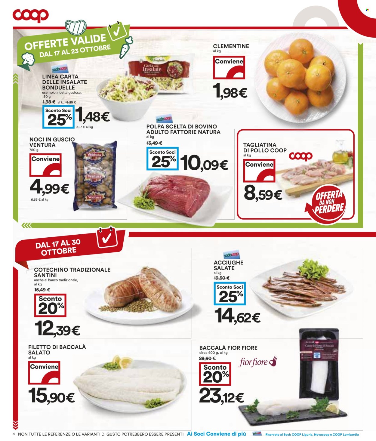 Volantino Coop - 17/10/2024 - 30/10/2024. Pagina 4