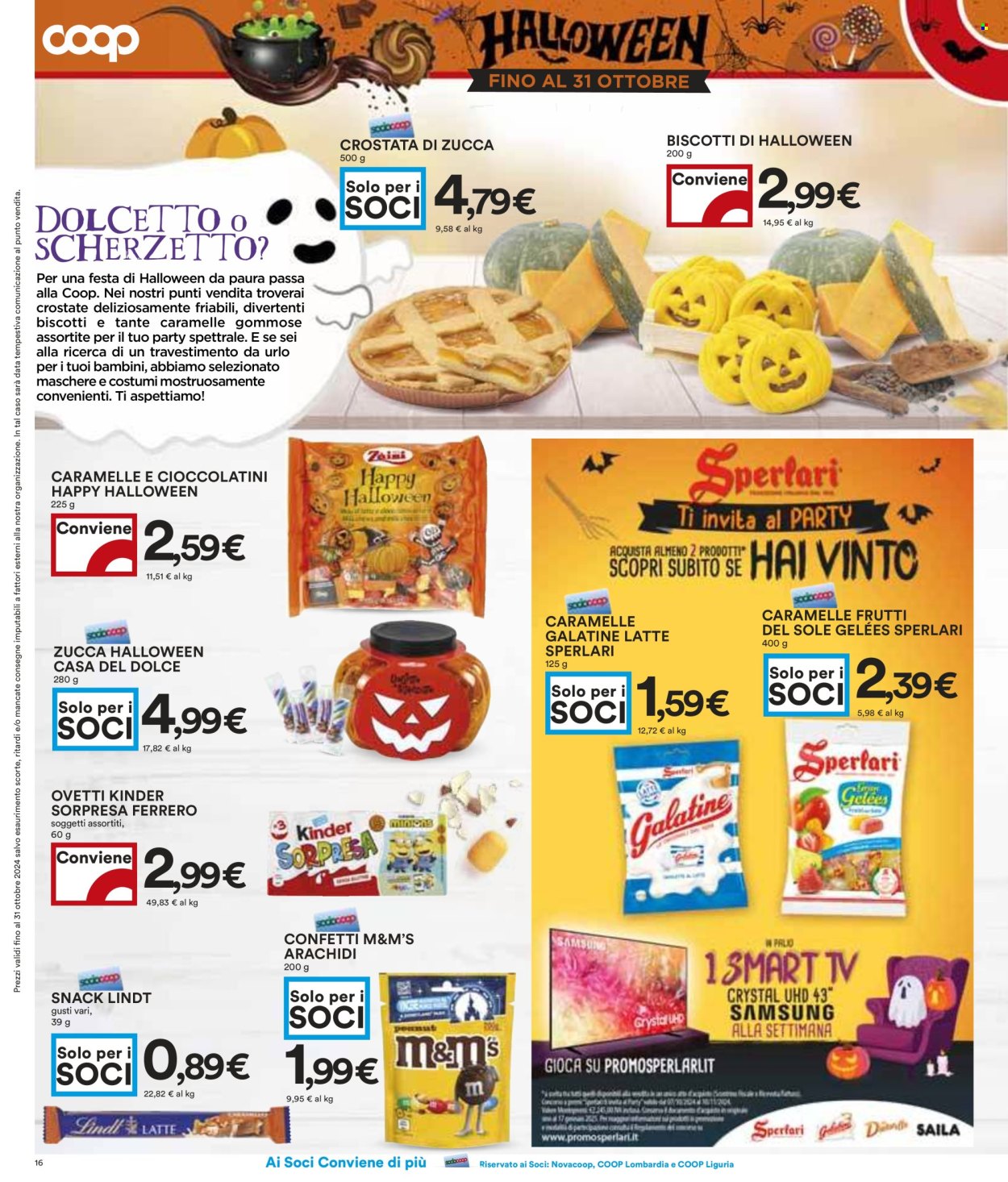 Volantino Coop - 17/10/2024 - 30/10/2024. Pagina 16