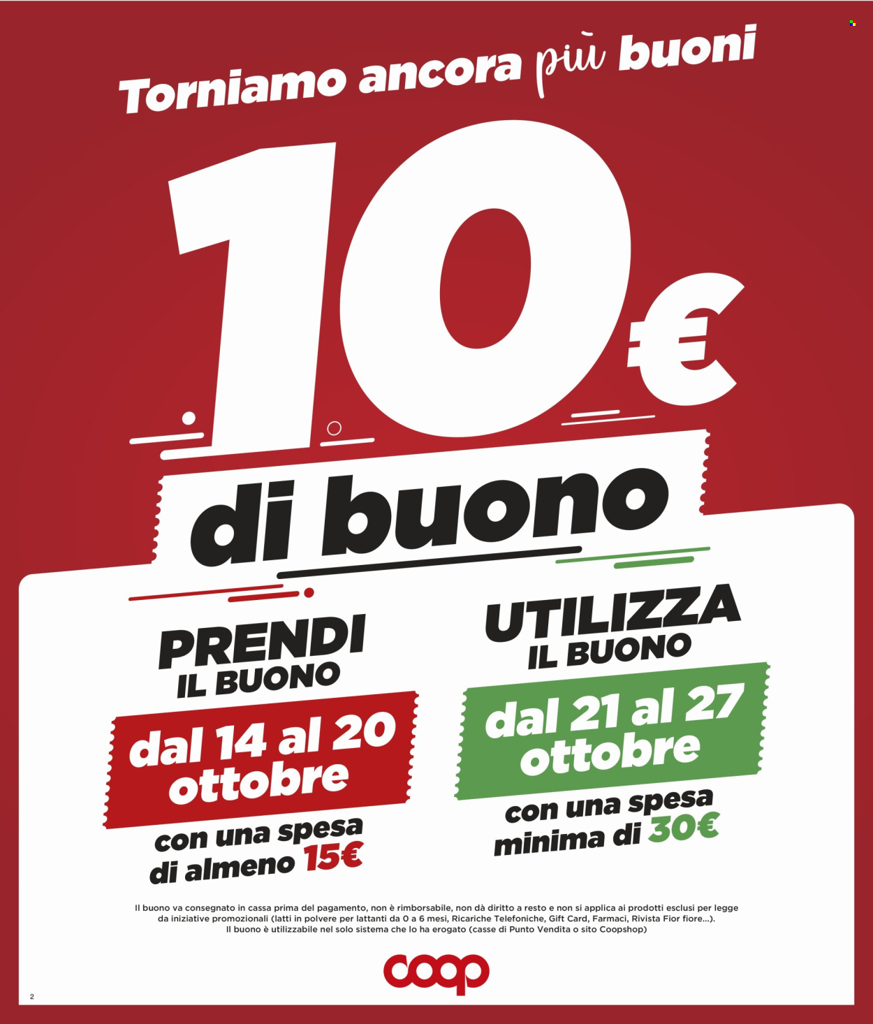 Volantino Coop - 17/10/2024 - 30/10/2024. Pagina 2