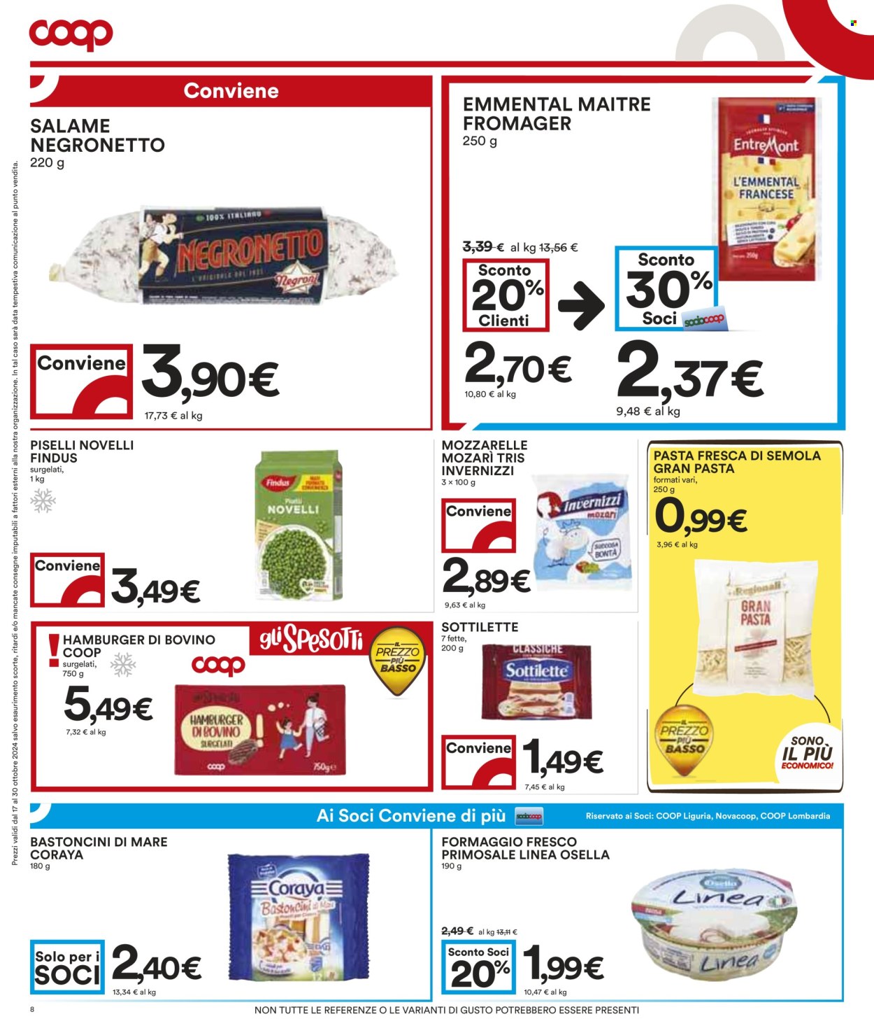 Volantino Coop - 17/10/2024 - 30/10/2024. Pagina 8