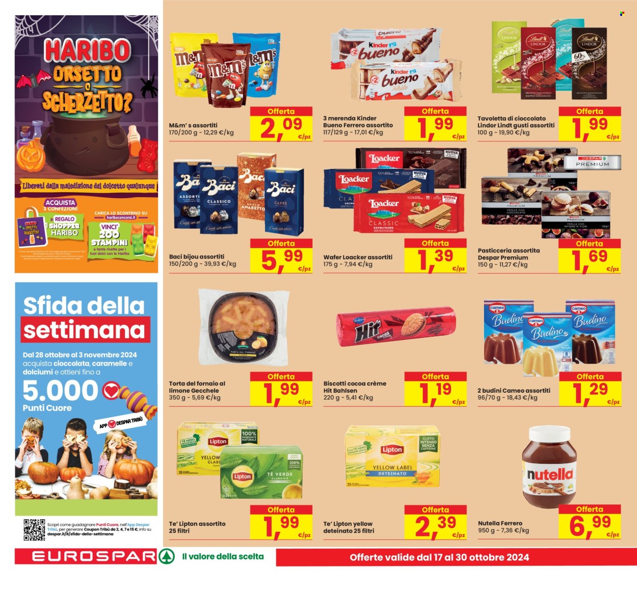 Volantino Eurospar - 17/10/2024 - 30/10/2024. Pagina 16