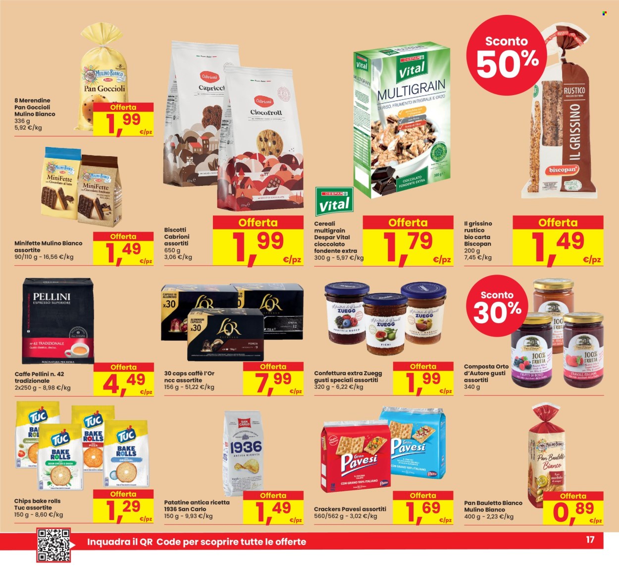 Volantino Eurospar - 17/10/2024 - 30/10/2024. Pagina 17