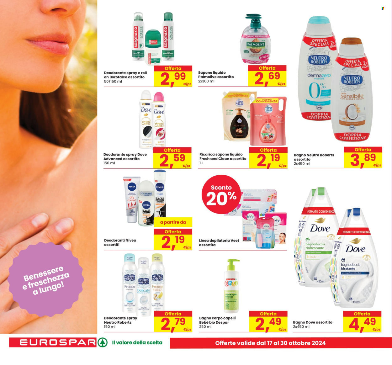 Volantino Eurospar - 17/10/2024 - 30/10/2024. Pagina 20