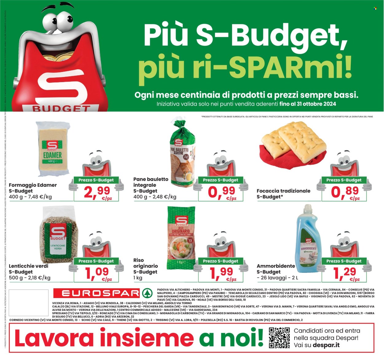 Volantino Eurospar - 17/10/2024 - 30/10/2024. Pagina 28