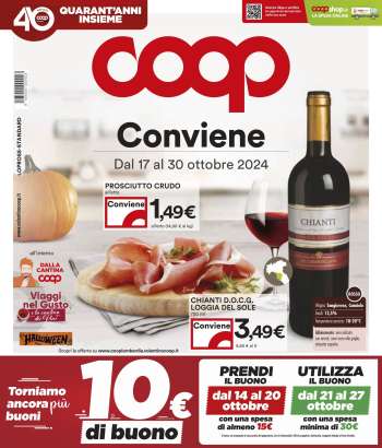 Volantino Coop - 17/10/2024 - 30/10/2024.