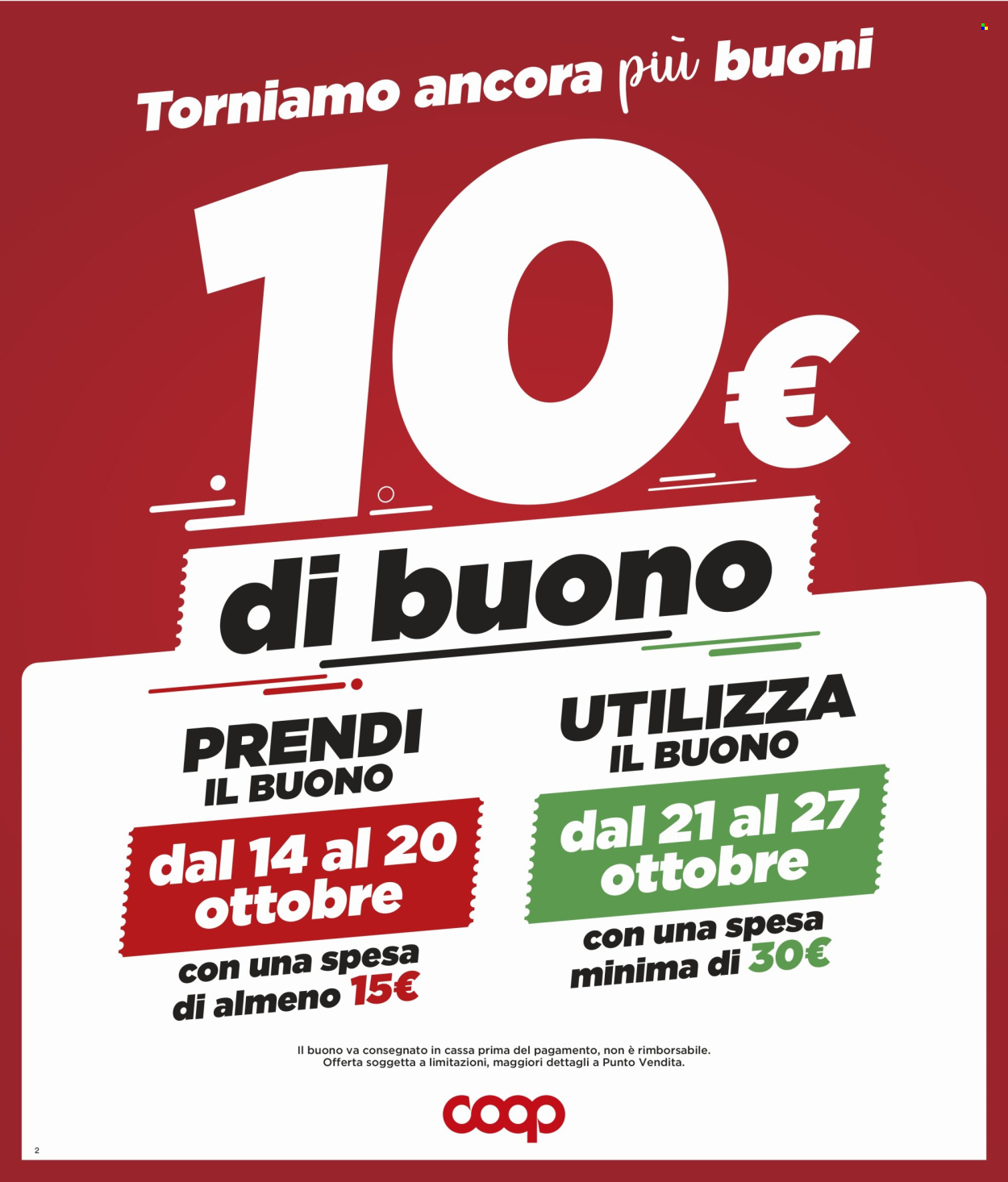 Volantino Coop - 17/10/2024 - 30/10/2024. Pagina 2