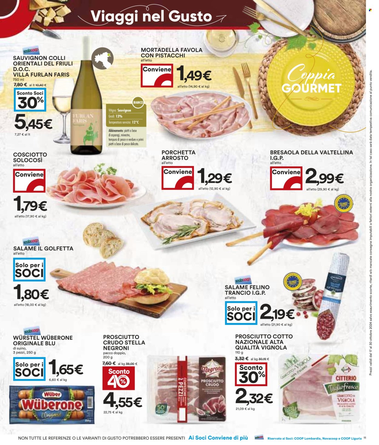 Volantino Coop - 17/10/2024 - 30/10/2024. Pagina 11